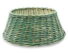 Плетёная корзина ДЖАМБЕРТО для основания елки, ротанг, 65х26 см, National Tree Company