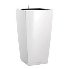 Кашпо Lechuza Cubico белое