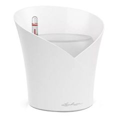 Кашпо Lechuza Orchidea 18 см белое