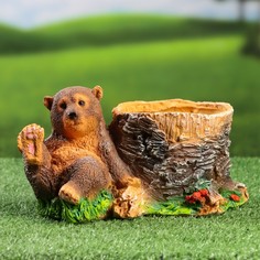 Цветочное кашпо Хорошие сувениры 10226861 1шт Коричневый