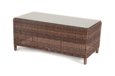Столик журнальный 4sis YH-S4517W2-1BR из искусственного ротанга Brown