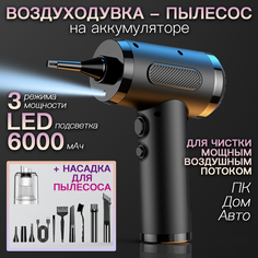 Воздуходувка аккумуляторная универсальная Air Duster 1027