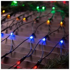 Гирлянда «Сеть» 2 х 1.5 м , IP44, УМС, тёмная нить, 192 LED, свечение мульти, 220 В No Brand