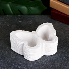 Цветочное кашпо Хорошие сувениры Бабочка 9396917 0,1 л белый