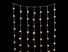 Гирлянда штора 2*3 м, 600 экстра теплых белых LED ламп, прозрачный ПВХ, IP20, Laitcom