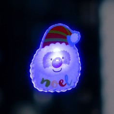 Световое панно Luazon Lighting Дед Мороз 7706013 разноцветный/RGB
