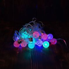 Световая гирлянда новогодняя LED С лампочками накаливания 7780 4 м разноцветный/RGB