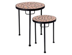 Комплект столиков для цветов ТЕРРАМО, 32-38 см, 2 шт., Koopman International
