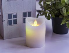Свеча светодиодная Koopman International живой радужный огонек AX5401710 1 шт.