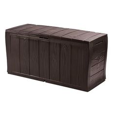 Сундук Keter Sherwood Storage Box 270 L коричневый 230415 117х45х57.5 см
