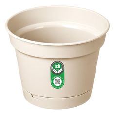 Горшок для цветов Idiland Mint 1,2 л светло-бежевый