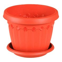 Кашпо для цветов Elfplast Флавия 43/23 л терракотовое