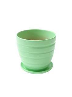 Цветочный горшок Вещицы BH-19-1]MAG 1шт зеленый