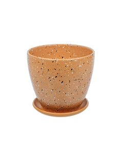 Цветочный горшок Вещицы BH-92-1]MAG 1шт коричневый