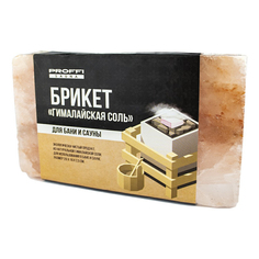 Соль для бани и сауны Proffi Sauna гималайская 1,2 кг No Brand