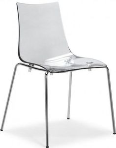 Стул прозрачный ReeHouse Zebra Antishock Хром