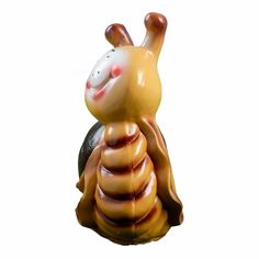 Садовая фигура Улитка улыбка Хорошие сувениры полистоун 12 х 26 х 28 см
