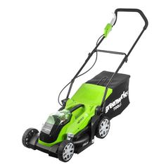 Газонокосилка аккумуляторная Greenworks G40LM35K2, 40V, 35 см, c 1хАКБ 2 А.ч и ЗУ