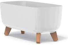 Кашпо для цветов Prosperplast PPDGCL400-S449 13 л, белый, 1 шт