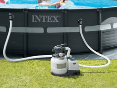 Песочный фильтр-насос для бассейна 10000 л.ч intex 26652