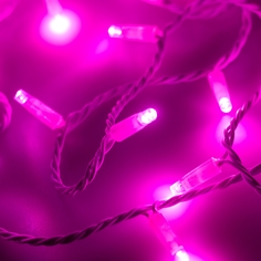 Уличная светодиодная гирлянда Ardecoled нить 230V розовый/белый Pink 025822