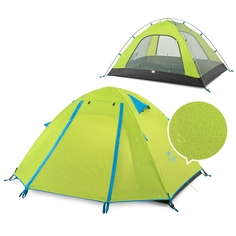Палатка Naturehike NH18Z022-P, треккинговая, 2 места, зеленый