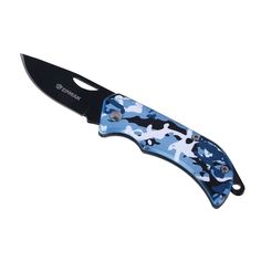 Туристический нож Ермак, синий