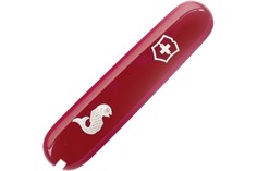 Передняя накладка для ножей VICTORINOX Fisherman и Angler 91 мм, пластиковая, красная