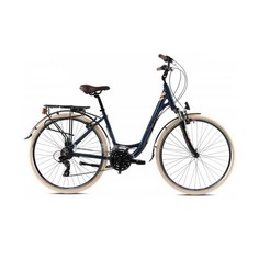 Велосипед CAPRIOLO TOURING ELEGANCE LADY 28 3 X 7, ALU 18 тёмно-синий 2024