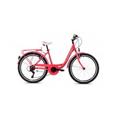 Велосипед CAPRIOLO CITY ELLA 24 1 X 6, STEEL 13 розовый 2024