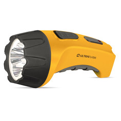 Ultraflash Led3804m1 (Фонарь Аккум 220в, Желтый/Черный, 5 Led, Sla, Пластик, Коробка) 1493