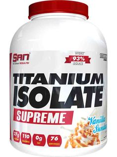 Протеин изолят SAN Titanium Isolate Supreme SAN 2270 гр. праздничный торт