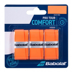 Обмотка для ручки ракетки Babolat Overgrip Pro Tour x3, Orange