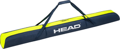 Чехол для горных лыж однопарный Head Single Ski Bag dark blue white 195, 23/24, синий