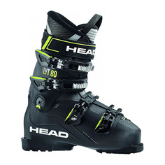 Горнолыжные ботинки Head Edge LYT 80 Black/Yellow 23/24, 26.5