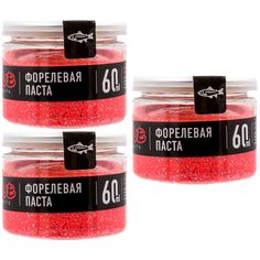Форелевая паста 3 шт Zub Форель 60 мл Сыр Красный Zoob