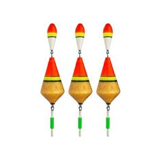 Поплавок зимний, двойной Super Balsa 1.5 гр, бальса, цв. Дерево лак. (3 шт) 032-15-3