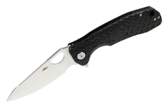 Нож Honey Badger Leaf M, D2, черная рукоять HB1386