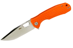 Нож Honey Badger Tanto L, D2, оранжевая рукоять HB1405