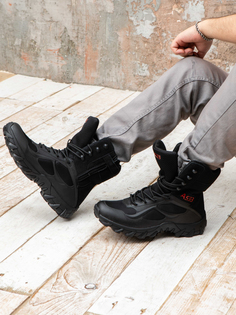 Ботинки высокие для треккинга мужские VIDEYA демисезонные черный 40 размер