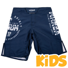 Детские ММА шорты Venum Signature Navy Blue (14 лет)