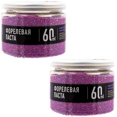Форелевая паста 2 шт Zub Форель 60 мл Чеснок Фиолетовый Zoob