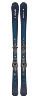Горные Лыжи С Креплениями Head Shape E-V10 Sw Amt-Pr+Pr 11 Gw Br 90 G Black-Blue (См:170)
