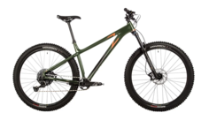 Велосипед горный STINGER 27.5" ZETA STD зеленый, алюминий, размер SM, рама 16, 2023