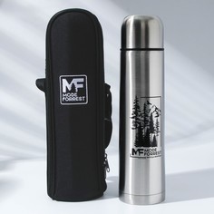 Термос MODE FORREST, Горы, 9610299, в чехле, 1 л, время сохранения тепла 6-12 ч