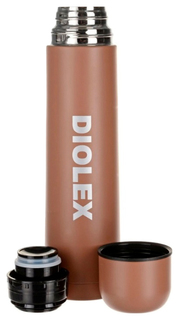 Термос Diolex DX-750-2C 0,75 л коричневый