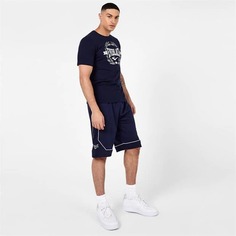 Шорты Everlast Basketball Shorts Mens Navy/White 44-XS