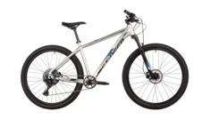 Велосипед горный STINGER 29" RELOAD STD серебристый, алюмин рама 22", 2023, рост 186-190