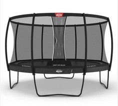 Батут Berg Champion Regular с внутренней сеткой Safety Net Deluxe - 430 см (grey)