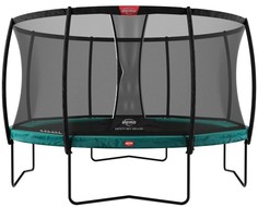 Батут Berg Champion Regular Deluxe с сеткой 430 см, green